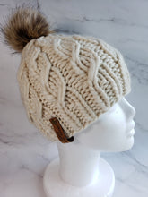 Load image into Gallery viewer, Ascendio Beanie - Ivory - Medium