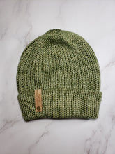 Load image into Gallery viewer, Double Brim Beanie - Light Olive Green - Large