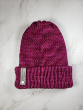 Load image into Gallery viewer, Double Brim Beanie - Magenta - Medium