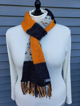 Load image into Gallery viewer, Winter Scarf - Halloween Blocks