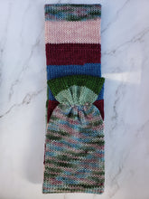 Load image into Gallery viewer, Infinity Scarf - Multicolor Blocks and Stripes