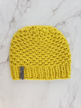 Load image into Gallery viewer, Madison Beanie - Yellow - Large