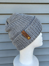 Load image into Gallery viewer, Double Brim Beanie - Light Grey - Large

