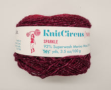 Load image into Gallery viewer, Knitcircus Sparkle Sleigh Ride gradient cake - Fingering weight, 100 grams
