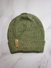 Load image into Gallery viewer, Double Brim Beanie - Light Olive Green - Large
