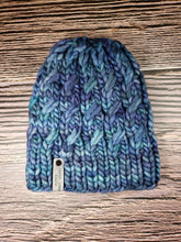 Load image into Gallery viewer, Ascendio Beanie - Blue and Teal Multicolor - Large
