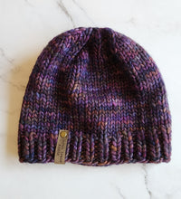 Load image into Gallery viewer, Classic Beanie - Purple Rust - X-Large
