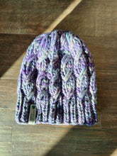 Load image into Gallery viewer, Ascendio Beanie - Purple Grey Blue Multicolor - Large
